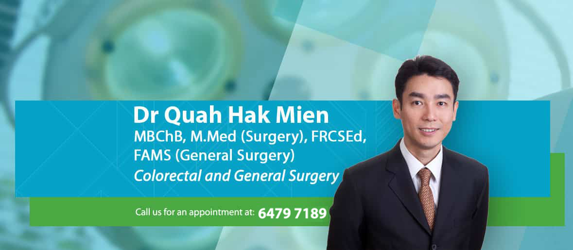 Colorectal Surgery Clinic Singapore | Quah Hak Mien Colorectal Centre